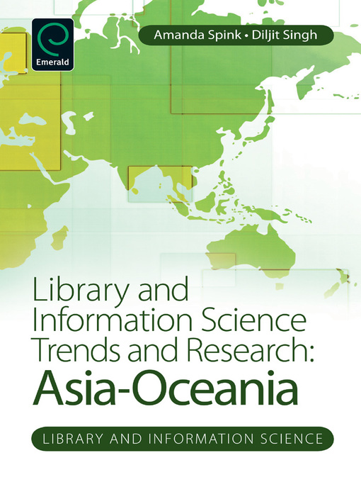 Title details for Library and Information Science Trends and Research by Amanda Spink - Available